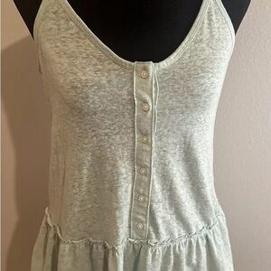 Abercrombie & Fitch tank top Light Green